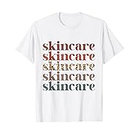 Skincare Skin Esthetician Skin care Retro Skincare T-Shirt
