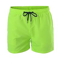 Mens Swim Trunks Big and Tall Shorts Casual Men's with Inner Dry Quick Men's Swimwear with Compression Liner