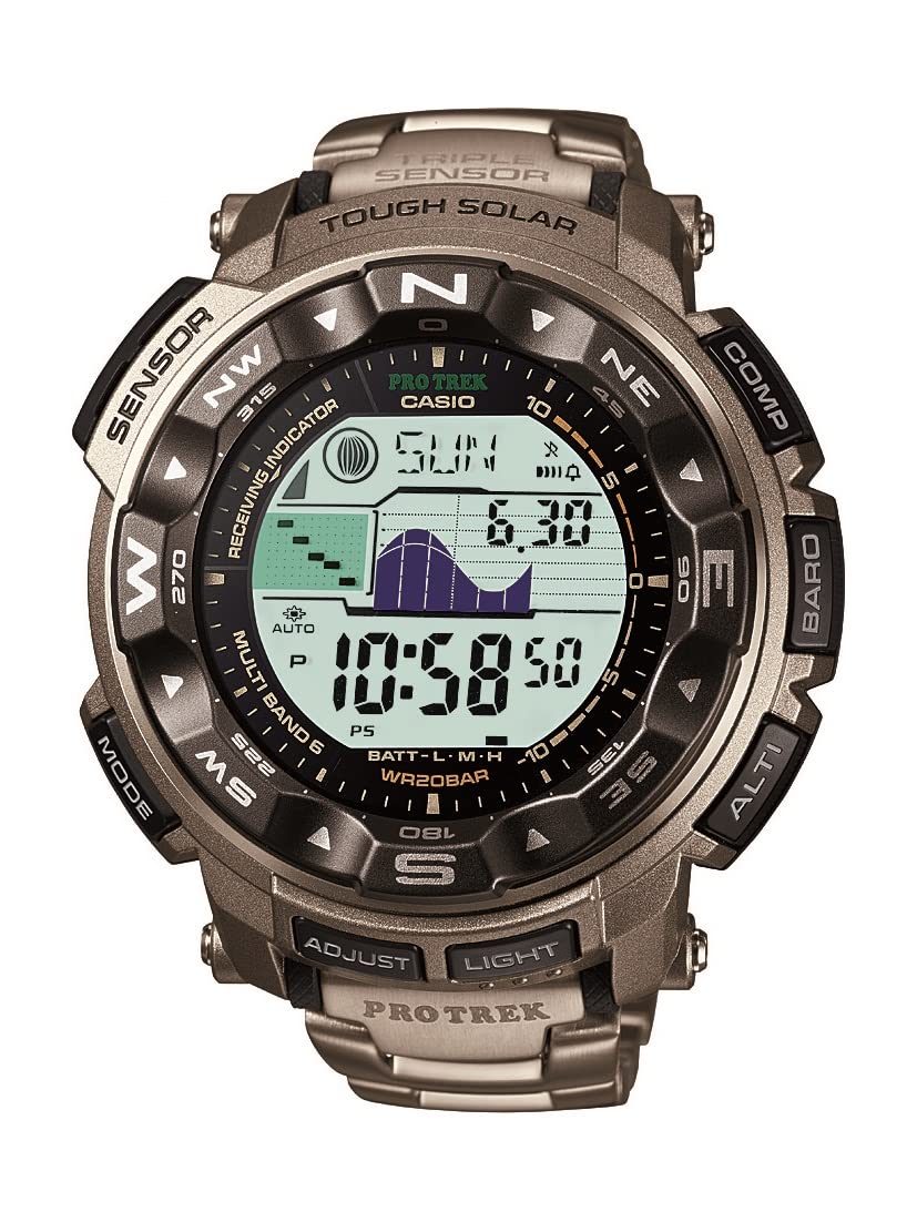 Casio Men Protrek PRW2500T-7 Multi-Band Atomic Solar Wristwatch