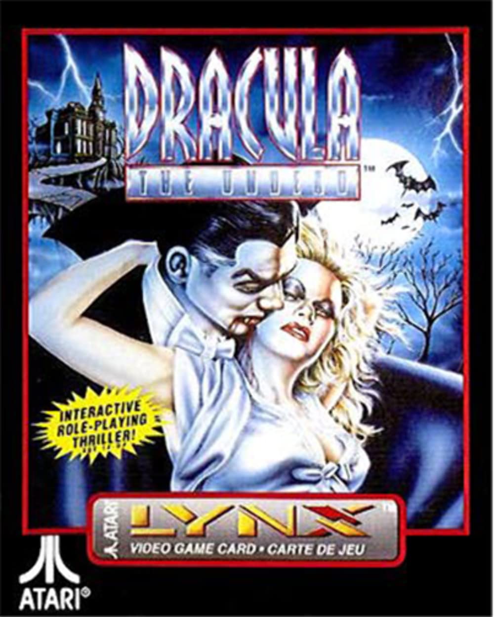 Dracula the Undead Game for Atari Lynx