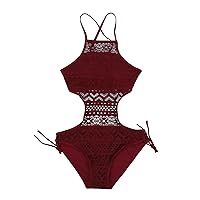 Swimsuits Women Modest Family Matching Swimsuits Plus Size Goth Swimsuit