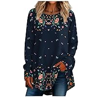 Plus Size Cute Shirts for Women Black Shirt Custom Shirt Long Sleeve Tee Shirts for Women Ladies Tops and Blouses Womens Summer Tops Womens Blouses and Tops Dressy Button Down Blue L
