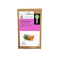 DD FemaleG+ Tea(Pack of 1, 50g)|Relieves from PCOD Problems| Tea for Women Harmonal Balance |Prevents Acne and Facial Hair Growth| Tea with Supportive herbs Punarvana,Celery,Manjistha,..