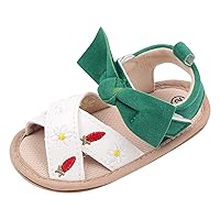 Toddler Size 8 Sandals Girls Spring And Summer Children Infant Toddler Shoes Girl Sandals Flat Youth Slide Sandals Boys