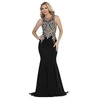 #7209 Formal Gownl | Color Black Gold| Floor Length | Any Special Occasion Wedding, Quinceañera