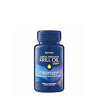 Triple Strength Krill Oil Mini, 60 Softgels, for Join, Skin, Eye, and Heart Health