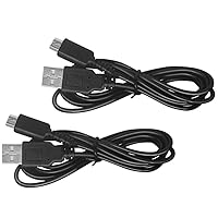 2X 2-Pack USB Charging Cable for Nintendo DS Lite Console