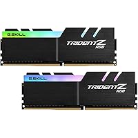 G.SKILL Trident Z RGB Series (Intel XMP) DDR4 RAM 32GB (2x16GB) 4000MT/s CL18-22-22-42 1.40V Desktop Computer Memory UDIMM (F4-4000C18D-32GTZR)