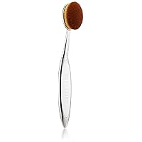 Elite Oval 6 Brush | Oval Makeup Brush | Luxury Synthetic Foundation Brush | Ideal For Foundation, SPF, Skincare | Use With Liquids, Powders, and Creams | Creates Airbrush Finish