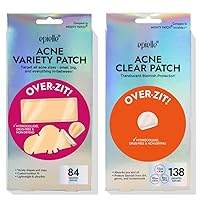 Acne Patch Over-Zit All Over Face 84 counts + 138 counts more dots
