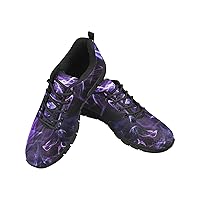 Spaceman Fullmoon Womens Sneakers Fashion Casual Comfortable Lightweight Breathable Arch Support Slip On Non-Slip Tennis Shoes Walking Shoes