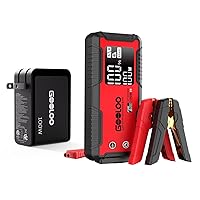 GT4000S Jump Starter 100W Two-Way Fast-Charging Portable Car Battery Charger Booster & Gooloo 100W USB C Charger Block