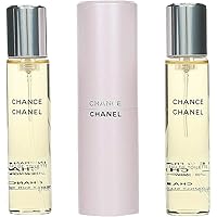 Chance by Chanel for Women - 3 X 0.7 oz EDT Twist and Spray