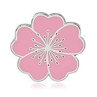 Cherry Blossom Flower Hard Enamel Pin