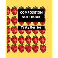 Strawberry Composition Note Book