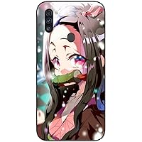 Compatible with Samsung Galaxy A11 with Nezuko Anime 289 Poster Case Slim Shockproof TPU Rubber Protective Cover Phone Case