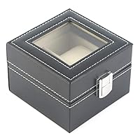 Leather/Carbon Fiber Luxury Watch Box Jewelry Storage Box Organizer for Rings Bracelet Display Holder Case watch box