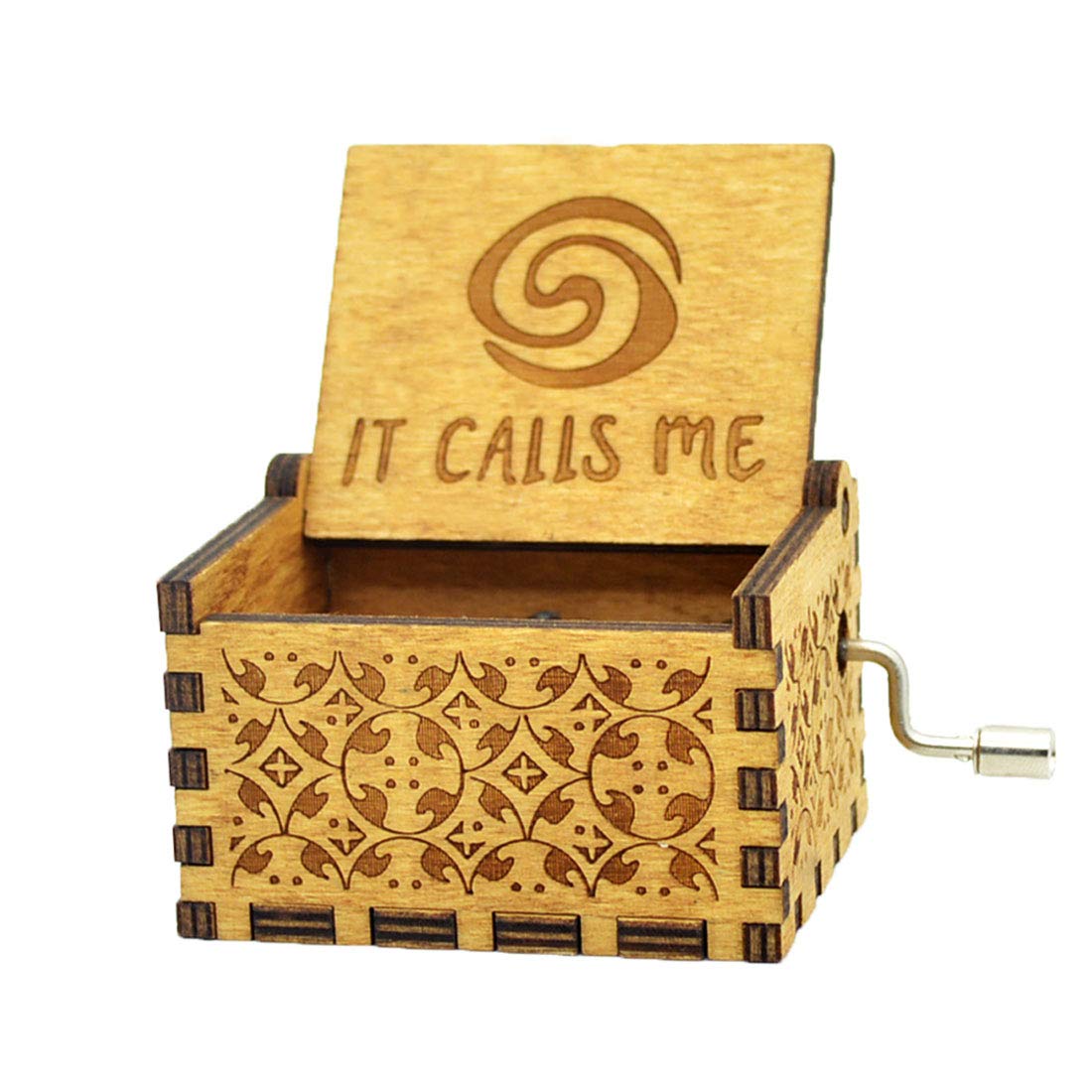 Mua Moana It Calls Me Music Box Wooden Engraved Gift Musical Box ...