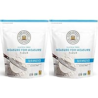 King Arthur, Measure for Measure Flour, Certified Gluten-Free, Non-GMO Project Verified, Certified Kosher, 3 Pounds, Packaging May Vary (Pack of 2)
