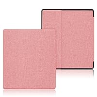 Case Cover for Kindle Oasis3/2 Cloth Protective Cover 7-Inch E-Book Dustproof and Wear-Resistant Protective Case,Pink