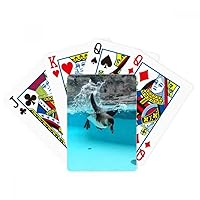 Ocean Antarctic Penguin Science Nature Picture Poker Playing Magic Card Fun Board Game