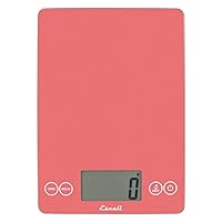 Escali Arti Glass Food Scale Digital Countertop Kitchen, Baking and Cooking Scale with Nutrition and Calorie Counter, 15-Pound Capacity, 9