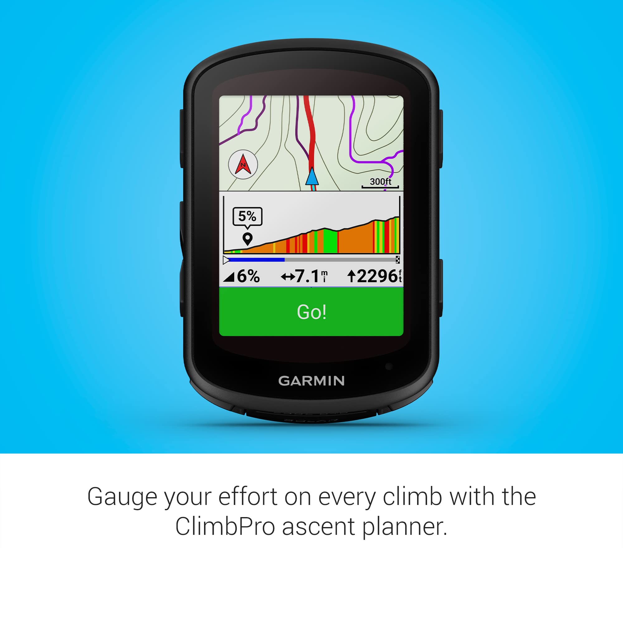 Garmin Edge 840 Solar, Solar-Charging GPS Cycling Computer with Touchscreen and Buttons, Targeted Adaptive Coaching, Advanced Navigation and More