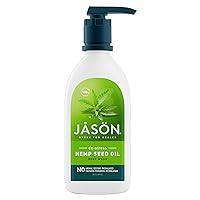 Natural Body Wash & Shower Gel, De-Stress Cannabis Sativa Seed Oil, 30 Oz