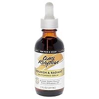 Nourish and Radiant Oil-Powered Serum - Nourishing Hair Oil - Non-Greasy Scalp Care - Hair Serum with Biotin for All Hair Types - 2 oz