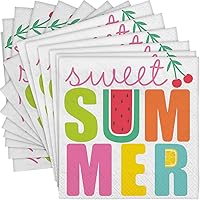 Tutti Frutti Summer Paper Luncheon Napkins - 6.5