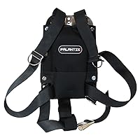 Techical Diving Stainless Steel Backplate with Harness System plus Backpad and Tank Belt Set