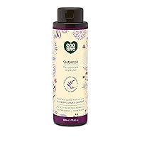 ecoLove - Natural Shampoo, Sodium lauryl sulfate Free, Vegan & Cruelty Free Shampoo for Color Treated Hair, Very Dry & Damaged Hair, Organic Lavender shampoo, No SLS or Parabens, 17.6 oz