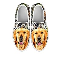 Kids Slip Ons-Lovely Dog Print Amazing Slip Ons Shoes (Choose Your Pet Breed)
