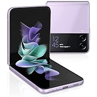 SAMSUNG Z FLIP 3 5G, US Version, 128GB, Lavender - Verizon (Renewed)
