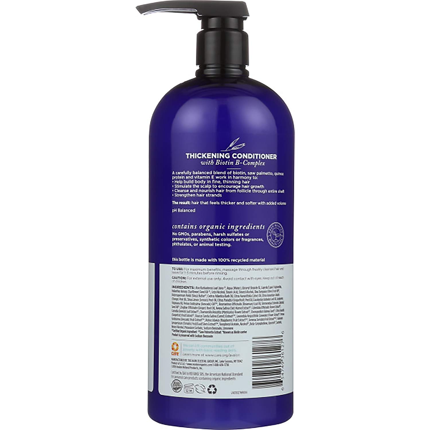 Avalon Organics Therapy Thickening Conditioner, Biotin B-Complex, 32 Oz