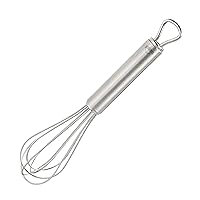 Stainless Steel Hand Eggs, Batter, and Dough, Metal Whisk for Kitchen Use, 6 Inches