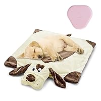 Heartbeat Toy for Puppy, Doy Plush Toys for Anxiety Relief Behavioral Training Aid Toy for Dog Calming Sleeping Soother Cuddle