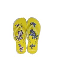 Painted Design Flip Flop Sandals Size 7