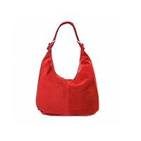 Justbagzz Originals Genuine Suede Leather Slouchy Hobo Bag Everyday Practical Leather Bag Gift For Her