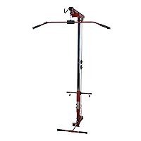 Body-Solid (BFLA100) Power Rack LAT Attachment - Transform Your Power Cage (BFPR100r) into a Home Gym with High and Low Pulley System for LAT Pulldowns, Rows, Biceps Curls, Shrugs