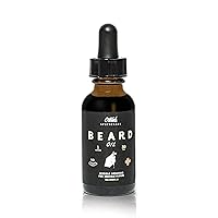 O'Douds Beard Oil for Men - Natural, Vegan Beard Conditioner & Mustache Oil with Jojoba Oil - Softens & Moisturizes Beards & Mustaches with Forest Scent (1oz.)