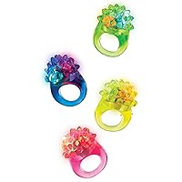 amscan Shine & Sparkle Light Up Rings - 1.58