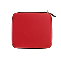 OSTENT Hard Carry Travel Case Bag Pouch for Nintendo 2DS Console - Color Red