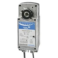 Johnson Controls M9220-BAC-3 Series M9220 Electric Spring-Return Damper Actuator, On/Off Control, Two Auxiliary Switch, 120 VAC, 60 Hz