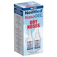 Nasogel Gel Spray 1 Fl Oz (Pack of 2) and NasaMist Saline Spray 4.5 fl oz (Pack of 1)