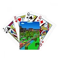 Cartoon Puzzle ChickenGo Pixel Game Poker Playing Cards Tabletop Game Gift