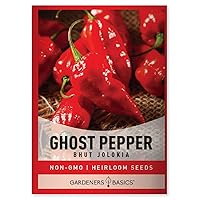 Pepper Joe's Carolina Reaper Seeds – Pack of 10+ World's Hottest Chili  Pepper Seeds – USA Grown – Premium Non-GMO Carolina Reaper Seeds for  Planting