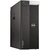 PC Server and Parts High End Precision T5810 Tower Workstation PC - Intel Xeon E5-1650 v4 3.6GHz 6 Core Processor, 2X 1TB SSD Drives, Quadro M5000 Graphics Card, Windows 11 Pro (Renewed) (32GB DDR4)