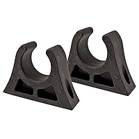 PROPEL PADDLE GEAR BY SHORELINE MARINE Rubber Boat Paddle Holder Clips | Quick & Easy Mounting | Heavy-Duty Rubber Construction, 1.5in | 2-Pack