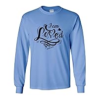 I Am Loved Christian Unisex Adult Long Sleeve T-Shirt
